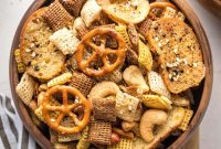 Everything Bagel Chex Mix Recipe — Crunchy Savory Snack Mix