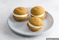 Mini Pumpkin Whoopie Pies with Cream Cheese Filling Recipe