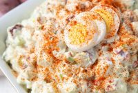 Creamy Red Potato Salad with Tangy Dill Dressing