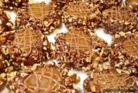 Chewy Chocolate Turtle Cookies with Caramel and Pecans