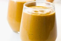 Silky Carrot Smoothie Recipe with Ginger and Orange