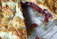 Classic Homemade Cherry Pie Recipe with Flaky Crust