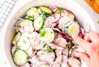 Cucumber and Radish Salad with Fresh Dill Recipe