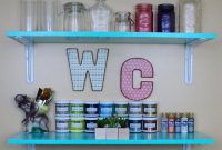 Storage Shelves Ideas for Office and Craft Rooms
