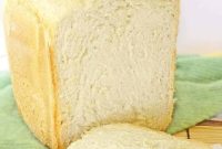 Homemade White Bread from a Bread Machine: Soft, Crusty Loaf