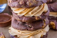 Chocolate Peanut Butter Whoopie Pies Recipe — Soft & Creamy Filling