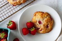 Strawberry Drop Biscuits Recipe — Flaky Sweet Strawberry Biscuits