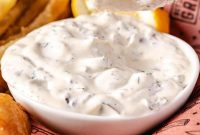 Creamy Dill Tartar Sauce Recipe for Seafood & Sandwiches