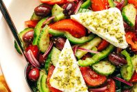 Authentic Greek Salad Recipe with Classic Ingredients
