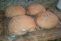 No-Knead 100% Whole Wheat Artisan Crusty Bread Recipe