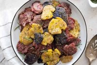 Garlic Rosemary Smashed Fingerling Potatoes Recipe