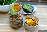 Scallop Ceviche with Fresh Peach Salsa Recipe