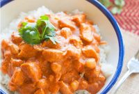 Chicken Tikka Masala Recipe with Light Creamy Sauce
