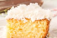 Coconut Cream Poke Cake Recipe — Moist, Tropical Dessert