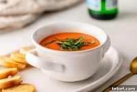 Creamy Sheet-Pan Roasted Tomato Soup Recipe