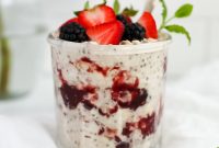 Peanut Butter and Jelly Overnight Oats Recipe for a Quick Breakfast
