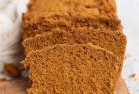 Two-Ingredient Pumpkin Spice Cake Bread (From Spice Cake Mix)