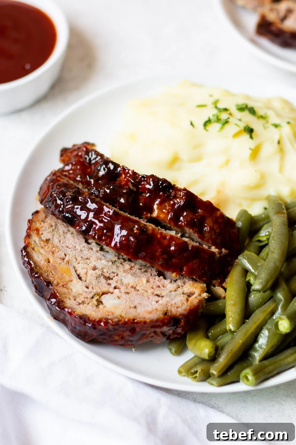 served meatloaf served meatloaf