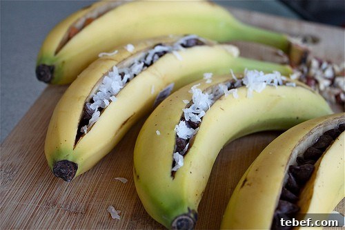 Grilled Banana Boats