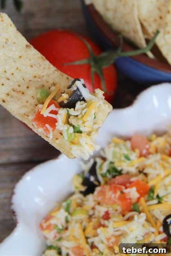 Creamy Jack Cheese Dip Recipe for Parties and Game Day 4 Jack Cheese Dip is loaded with flavor, festive, and definitely addicting.