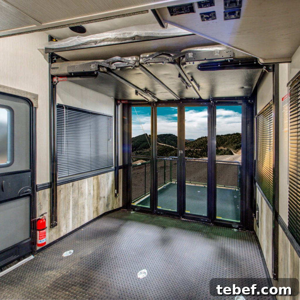 Lost Together: March 2022 Travel Stories and Highlights 4 The garage in our RV before we remodeled it.