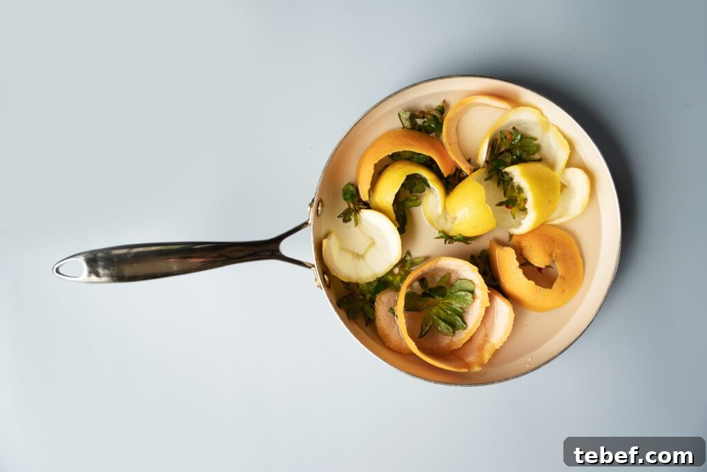 how to make potpourri with fruit in a pot
