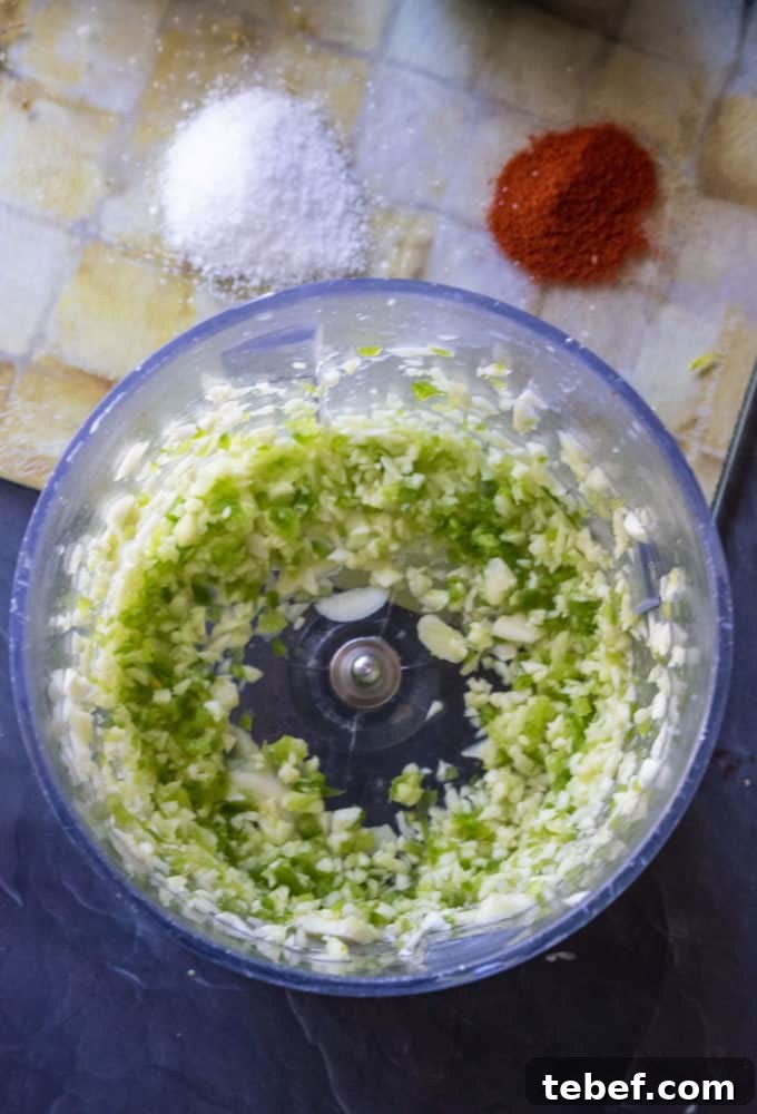 Tequila-Lime Chicken with Corn Salsa and Margarita Marinade 9 garlic jalapeno in a food processor
