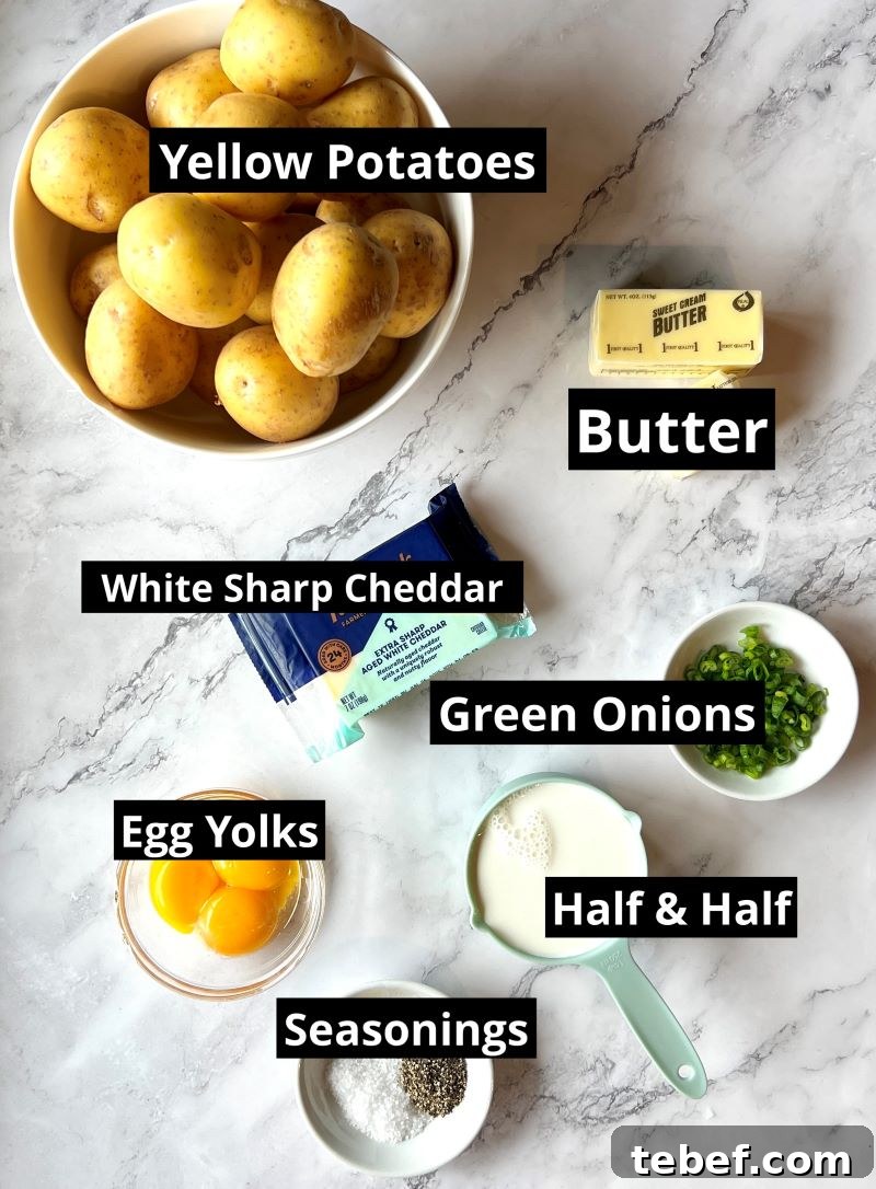 Fluffy Whipped Potato Casserole Recipe with Cheesy Topping 2 img 12560 1
