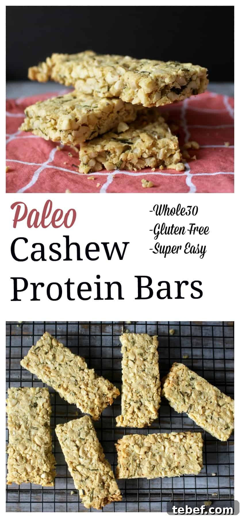 Paleo Cashew Protein Bars Recipe for High-Energy Snacks 13 Paleo Cashew Protein Bars