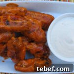 Creamy Buffalo Wings
