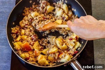 How to make toasted oatmeal step 2
