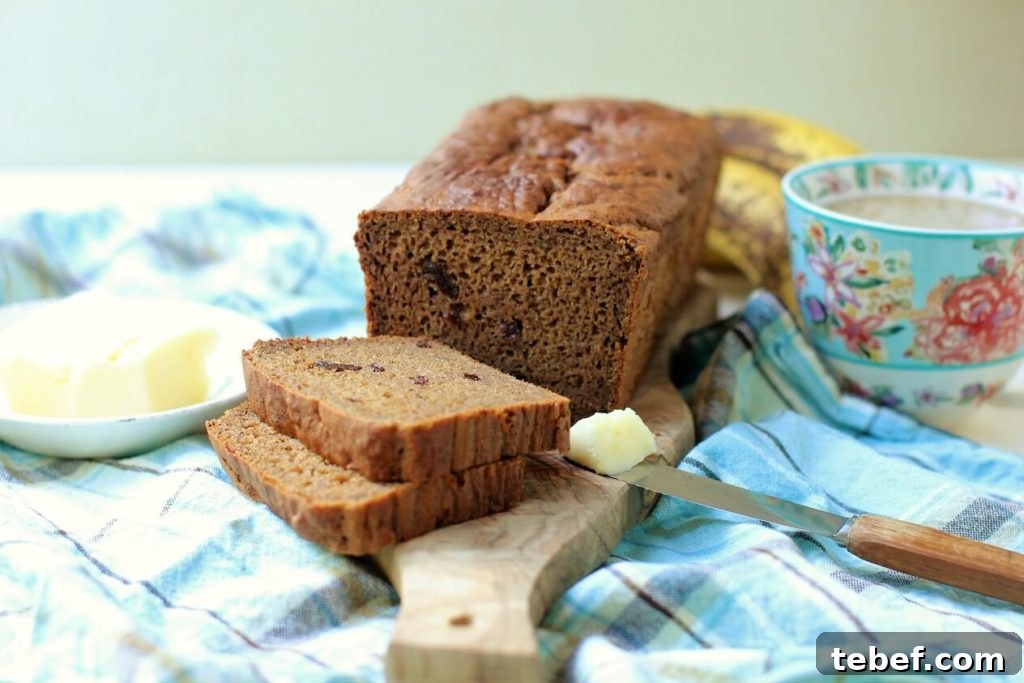 Ultimate Homemade Banana Bread Recipe You’ll Make Again 4 banana bread and tea