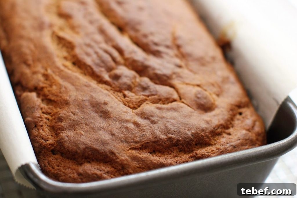 Ultimate Homemade Banana Bread Recipe You’ll Make Again 5 banana bread hot out of the oven