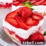 Strawberry Poke Cake Recipe - Featured Image