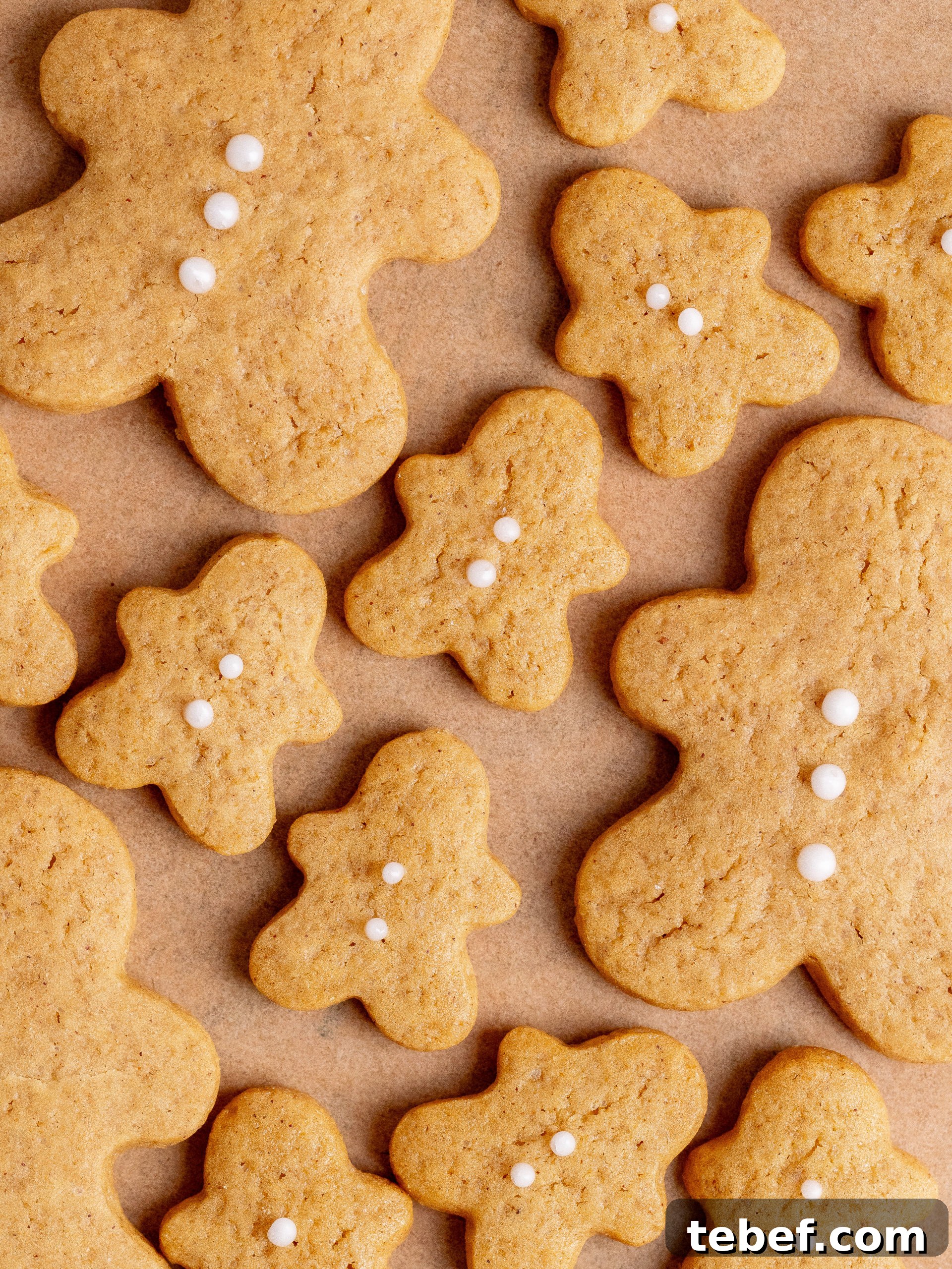 Decorated gingerbread cookies
