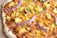 Ultimate BBQ Chicken Pizza with Loaded Toppings
