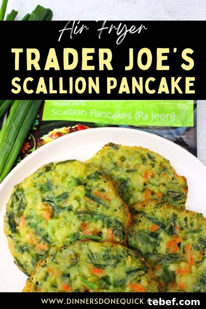 trader joes scallion pancake in the air fryer dinners done quick pinterest