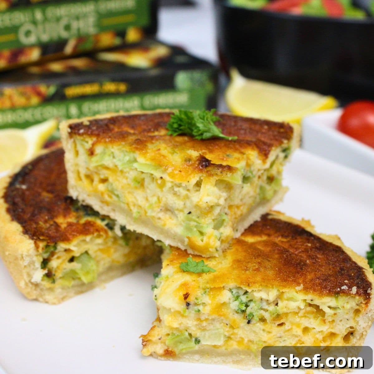 air fryer trader joes quiche recipe dinners done quick featured image