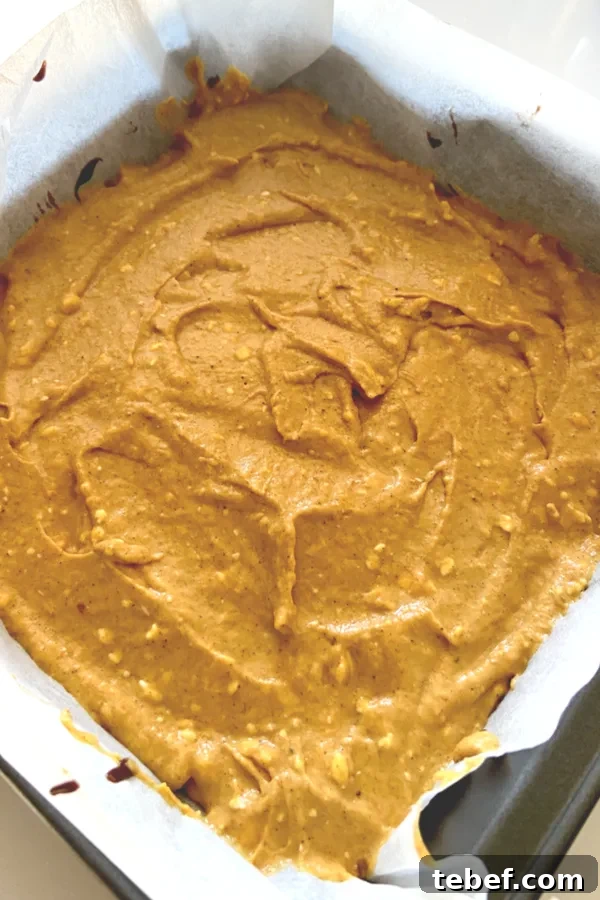 Pumpkin-Stuffed Brownies: A Flavorful Fall Dessert Recipe 3 pumpkin layer