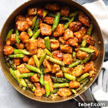 Plated turmeric black pepper chicken