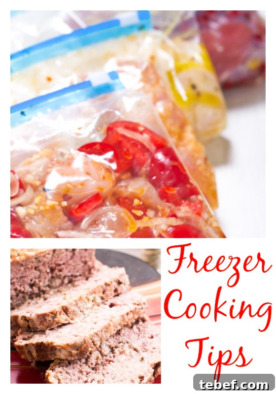 Beginner’s Guide to Getting Started with Freezer Cooking 2 Tips for Getting Started with Freezer Cooking plus an Easy Freezer Meatloaf Recipe