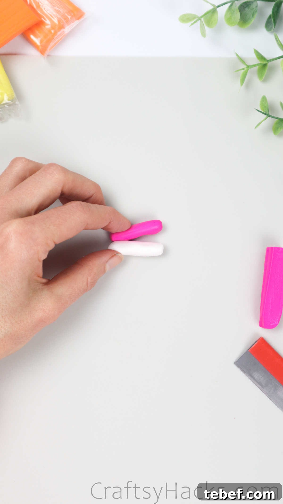 DIY Polymer Clay Rings: Step-by-Step Guide for Stunning Designs 9 pink and white clay