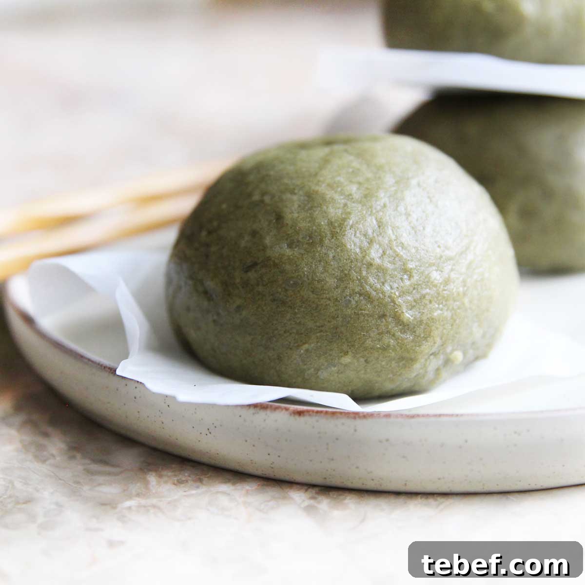 sweet potato mugwort steamed buns