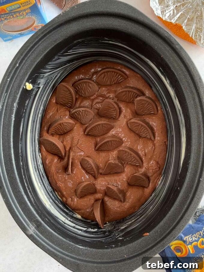 Slow Cooker Chocolate Orange Pudding Recipe 7 How to make Slow Cooker Chocolate Orange Pudding. Step 2.
