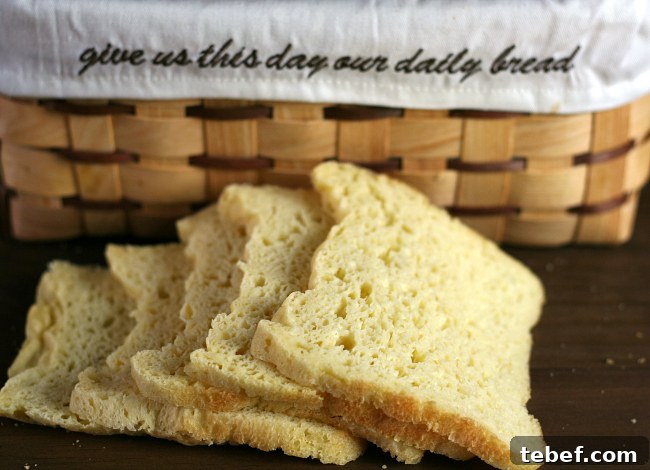 Gluten-Free Dairy-Free Bread Recipe for Your Bread Machine 3 Bread Machine gluten-free dairy-free bread slices