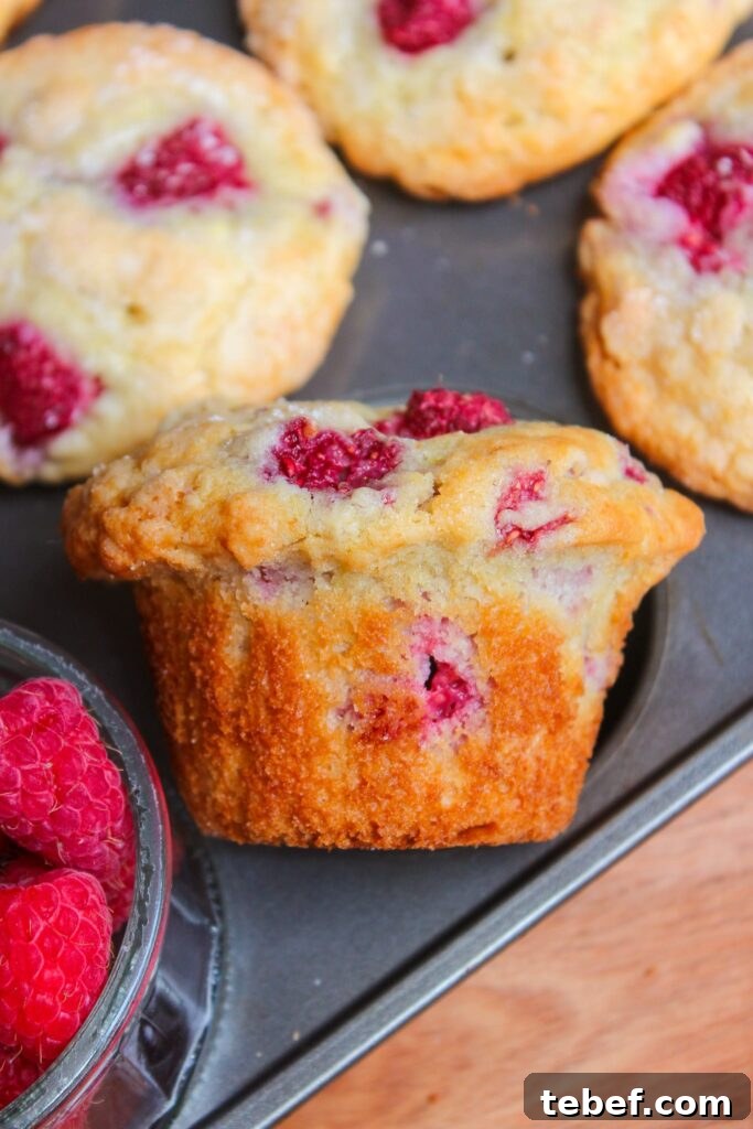 Lemon Raspberry Muffins Recipe with Zesty Glaze 2 img 19934 1