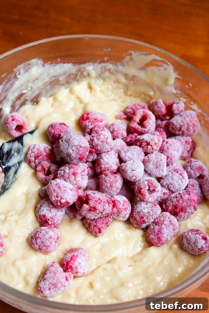 Lemon Raspberry Muffins Recipe with Zesty Glaze 6 img 19934 5