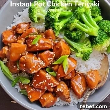 Instant Pot Shrimp Stir-Fry: Quick Garlic Soy Recipe 9 Instant Pot chicken teriyaki served on rice with broccoli