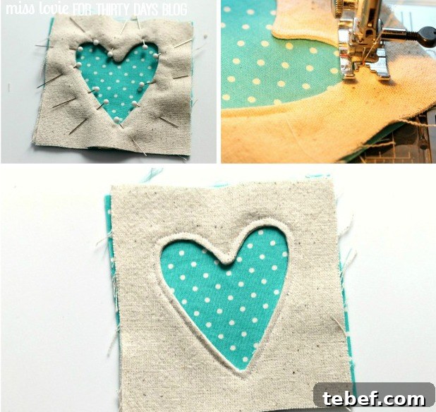 07 Inverse Applique Fabric Coasters