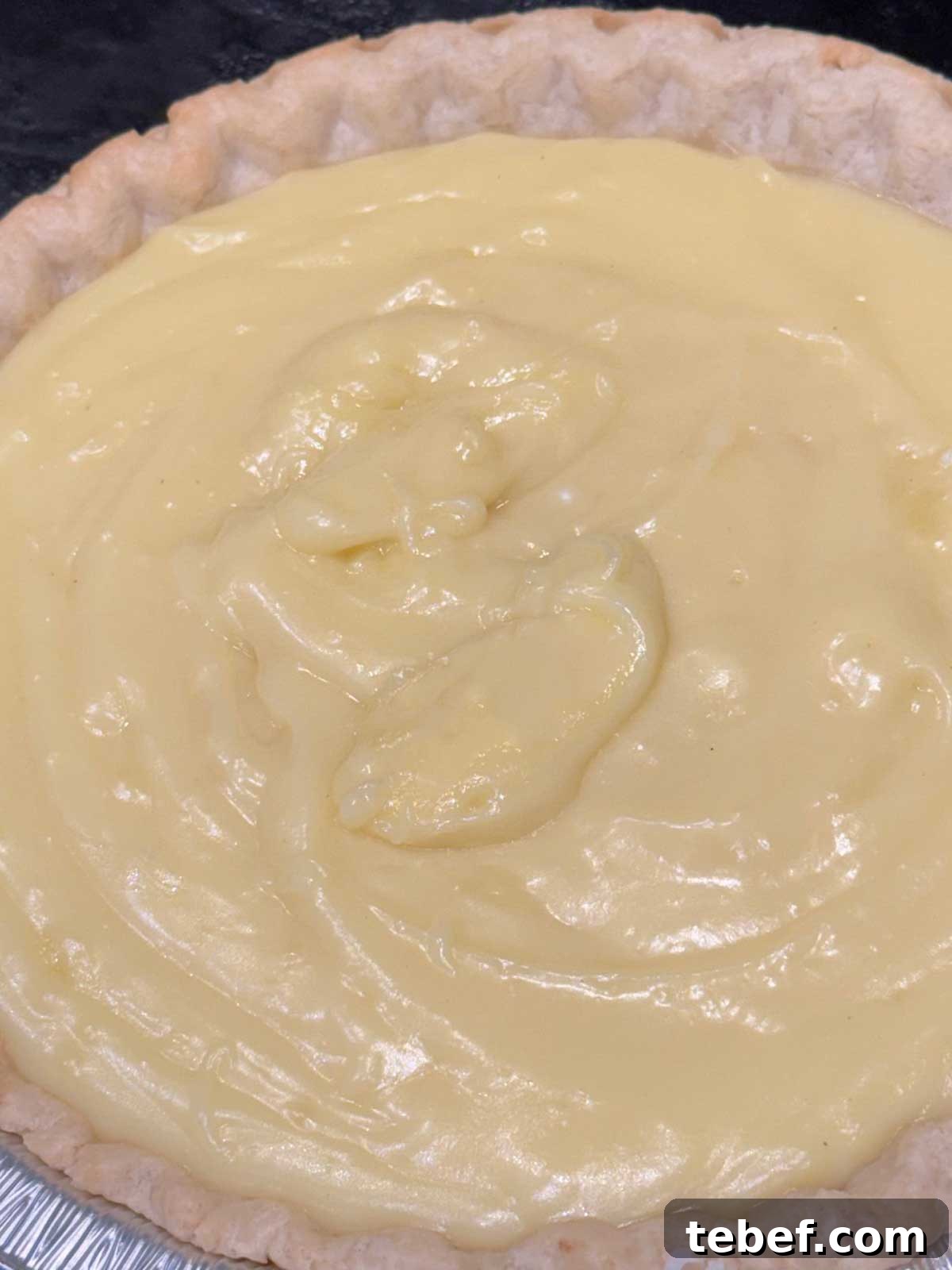 Coconut Cream Pie Made with Half-and-Half: Rich Homemade Recipe 5 Boiling water makes coconut cream pie filling smooth and creamy.